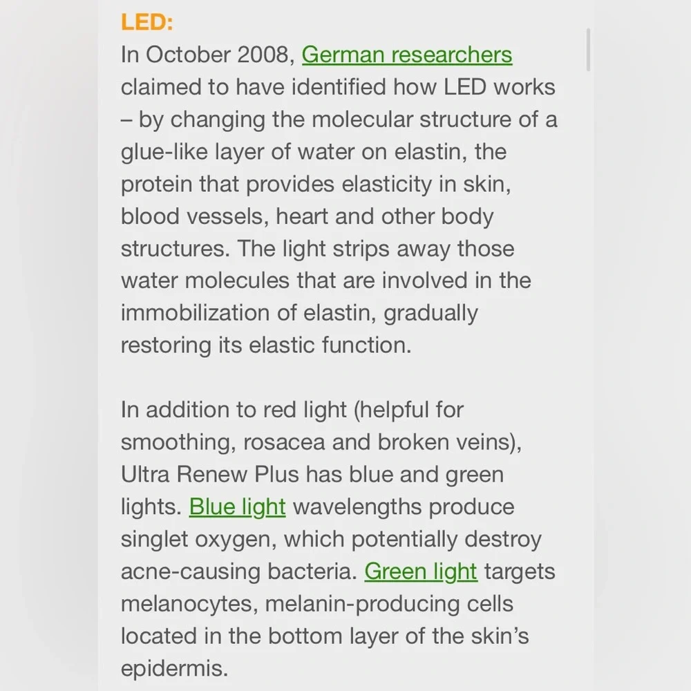 Ultra Renew Plus - LED Ultrasound and Ionic Face Tool - Picture 5 of 6